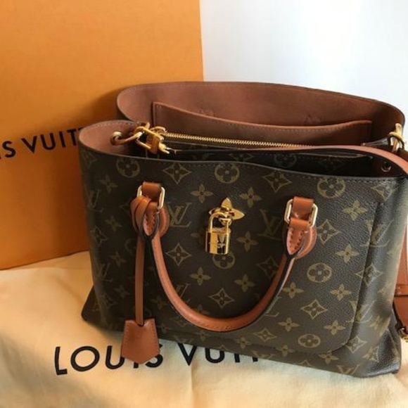 louis vuitton flower tote bag
